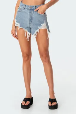 Shorts denim cali girl de Edikted en Shorts para argentina