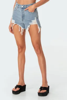 Shorts denim cali girl de Edikted en Shorts para argentina