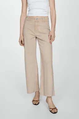 Jeans catherin culotte tiro alto de Mango en Pantalones para argentina