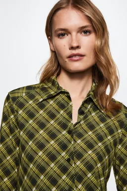 Camisa fluida cuadros de Mango en Camisas para argentina