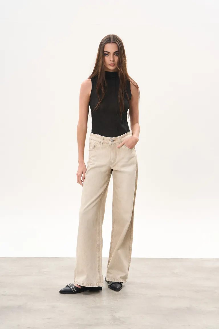 Jean denim wide sandy de Magda en Pantalones para argentina
