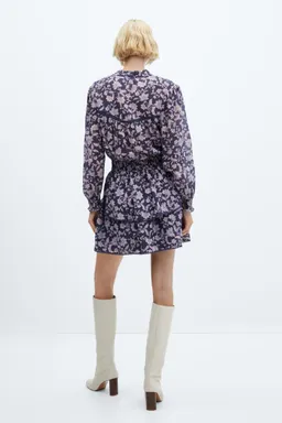 Vestido floral con volantes de Mango en Vestidos para argentina