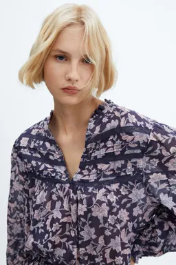 Vestido floral con volantes de Mango en Vestidos para argentina