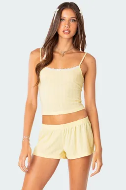 Musculosa pointelle irene de Edikted en Tops para argentina