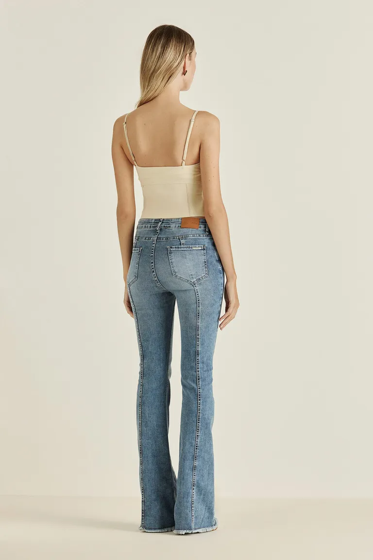 Top de crepé con diseño smock en la espalda - Indumentaria Mujer de Tucci en Tops para argentina