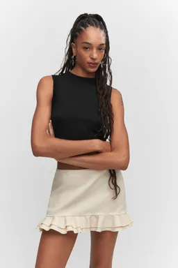 Top crop halter de Mango en Tops para argentina