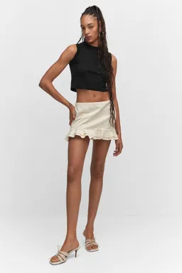Top crop halter de Mango en Tops para argentina