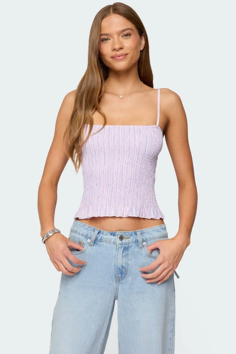 Top leela rayado de Edikted en Tops para argentina