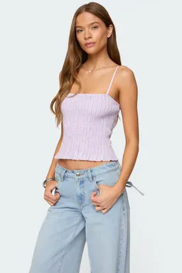 Top leela rayado de Edikted en Tops para argentina
