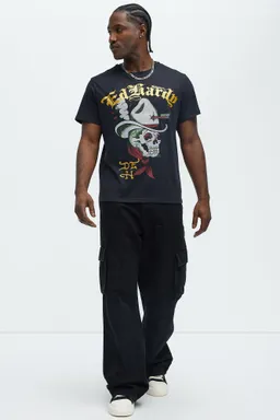 Remera ed hardy calavera cowboy de Fashion Nova en Remeras y Polos para argentina