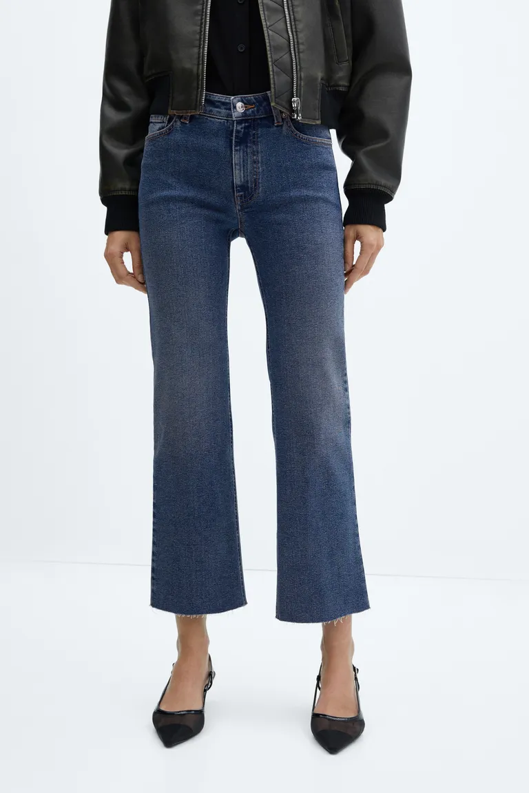 Jeans sienna flare crop de Mango en Pantalones para argentina