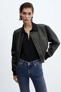 Jeans sienna flare crop de Mango en Pantalones para argentina