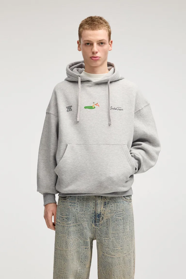 Sudadera capucha gráfico de Pull&Bear en Buzos y Sweaters para argentina