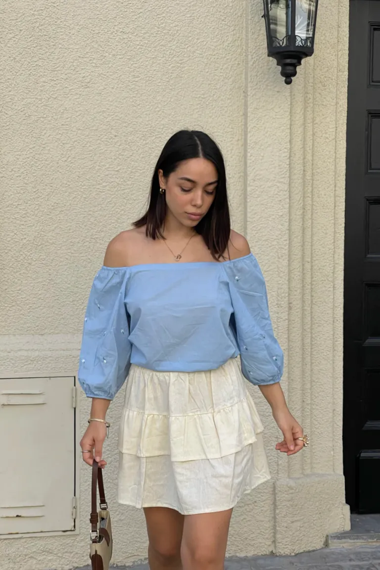 Blusa Bordada Josefina de Lemmon en Blusas para argentina