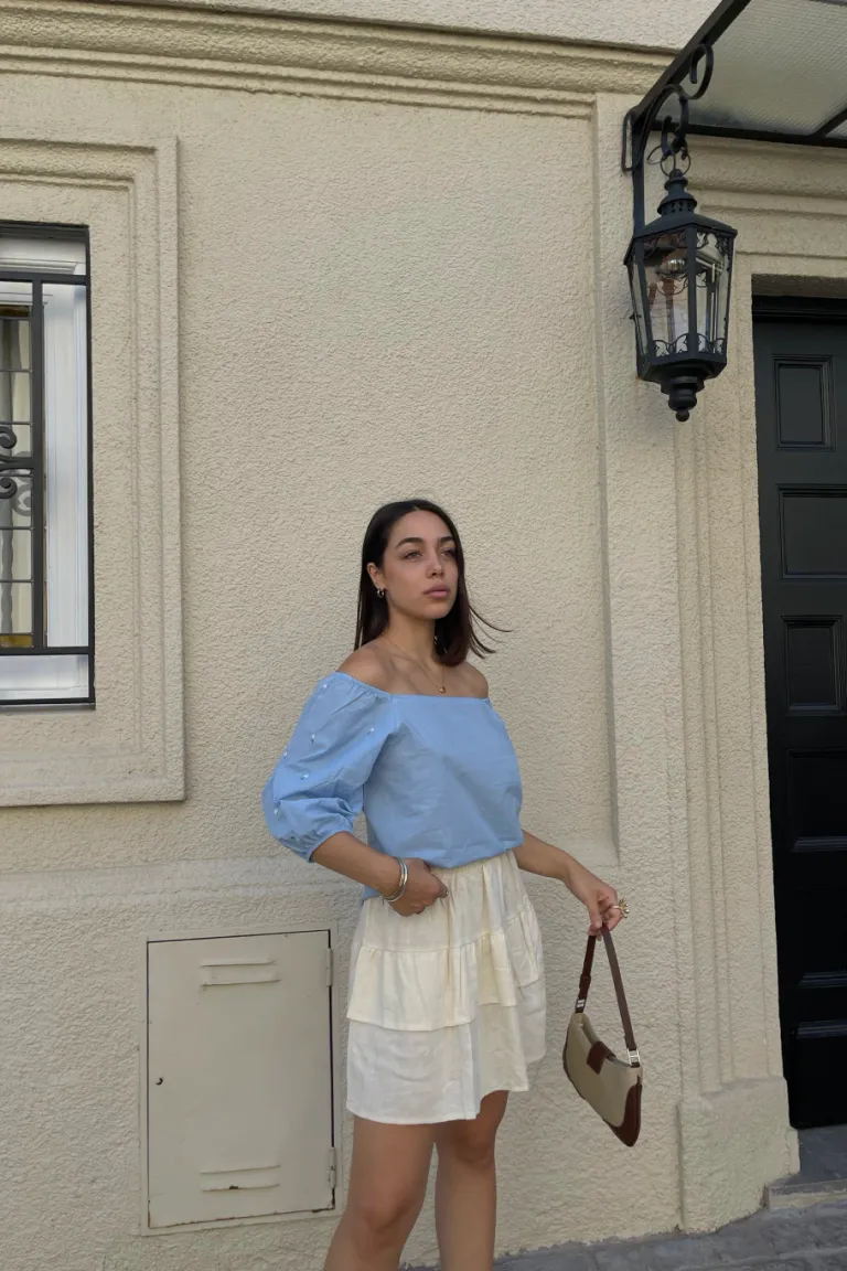 Blusa Bordada Josefina de Lemmon en Blusas para argentina