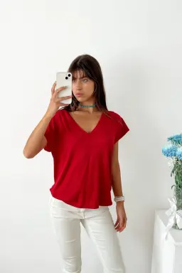 Remera Escote V de Benka en Remeras para argentina