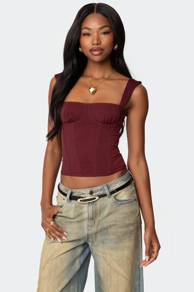 Corset malla marcella de Edikted en Tops para argentina