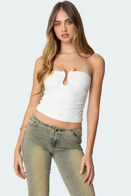 Top strapless curva de Edikted en Tops para argentina