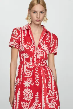 Vestido estampado lazo de Mango en Vestidos para argentina