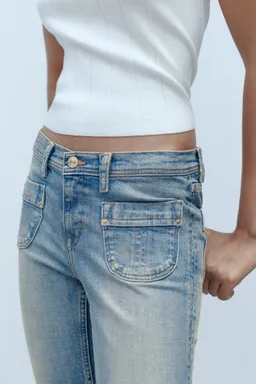 Jeans capri con bolsillos de Mango en Pantalones para argentina