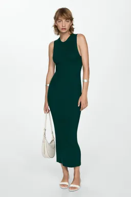 Vestido largo punto de Mango en Vestidos para argentina