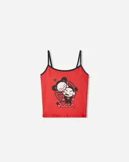 Top pucca con tirantes de Bershka en Tops para argentina