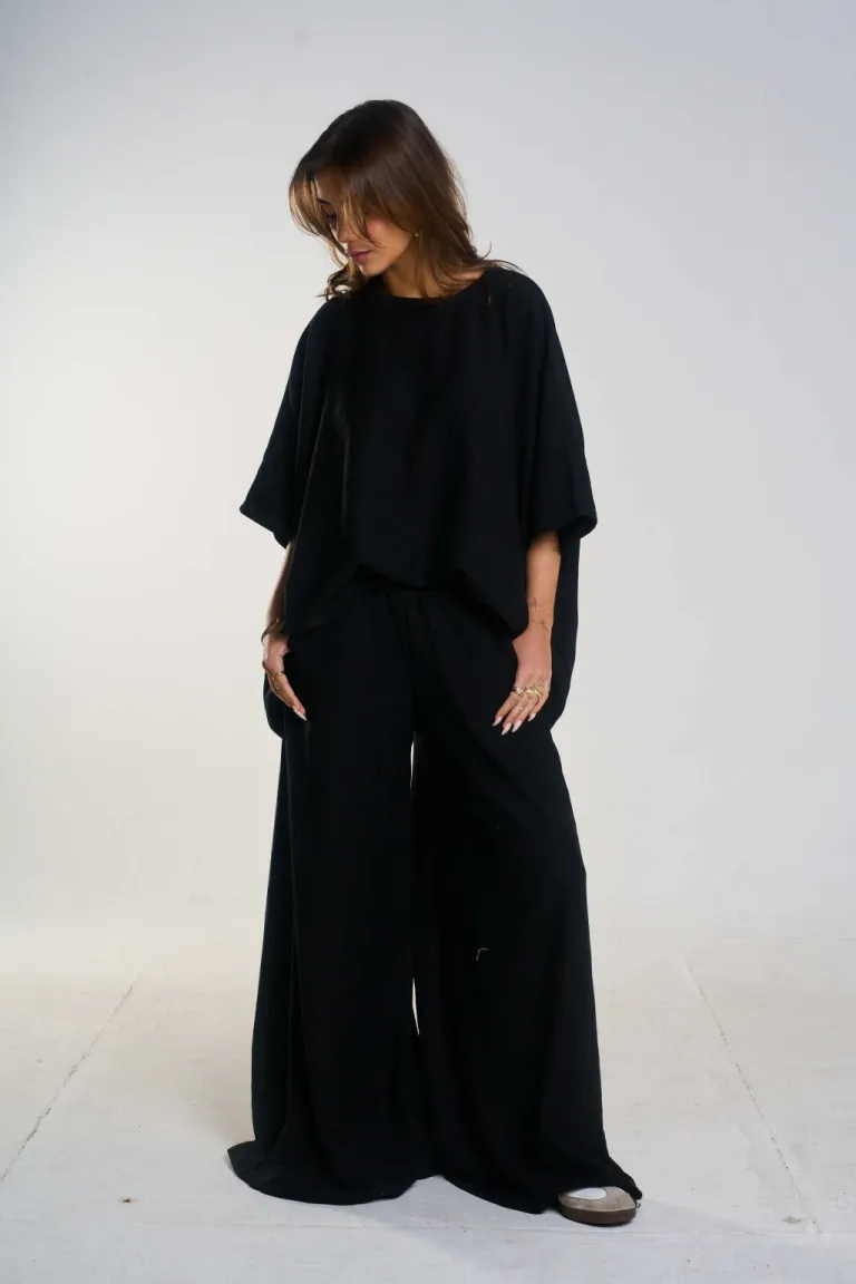 Remeron oversize cuello redondo manga larga estilo moderno casual de Belle en Buzos y Sweaters para argentina