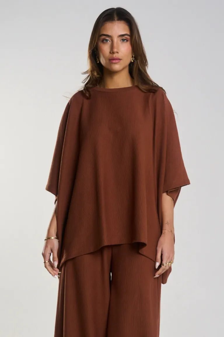 Remeron oversize cuello redondo manga larga estilo moderno casual de Belle en Buzos y Sweaters para argentina