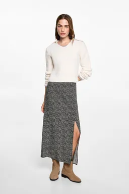 Falda midi floral de Mango Teen en Faldas para argentina
