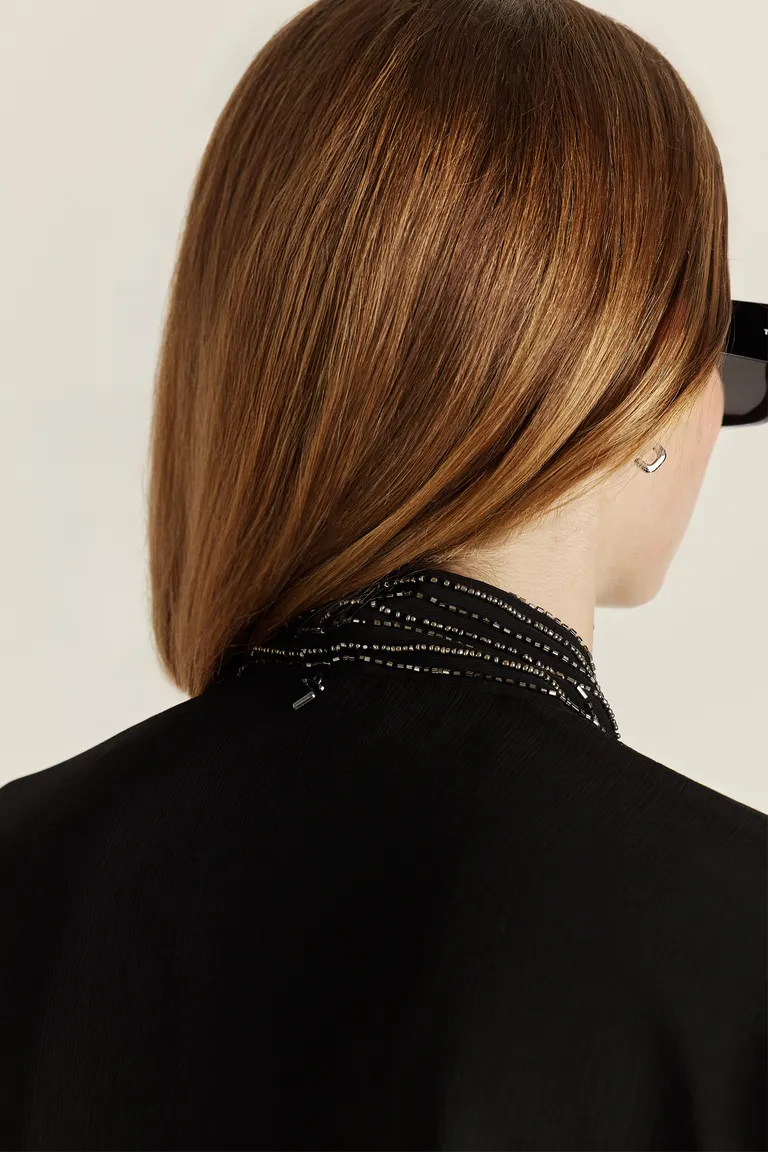 Kimono Mara: Prenda elegante y versátil en gasa bordada con canutillos de Tucci en Kimonos para argentina