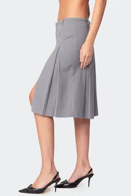Falda midi ethel con pliegues de Edikted en Faldas para argentina