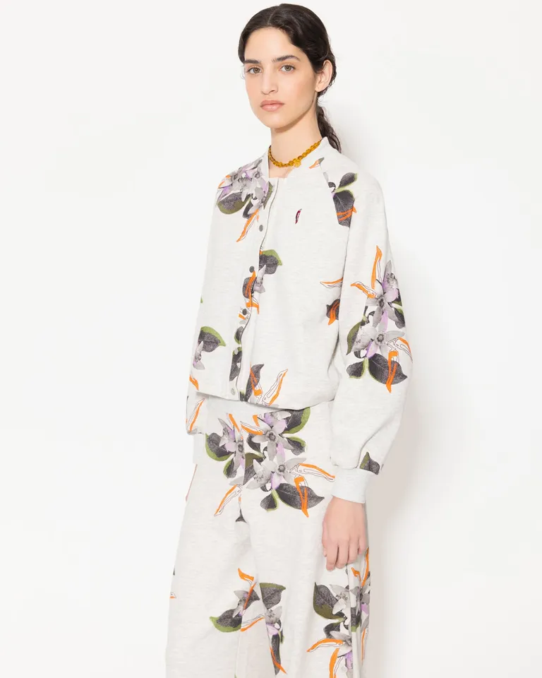 Buzo estampado de punto para mujer, diseño versátil y cómodo de Jazmin Chebar en Buzos y Sweaters para argentina