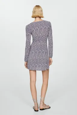 Vestido estampado floral evasé de Mango en Vestidos para argentina