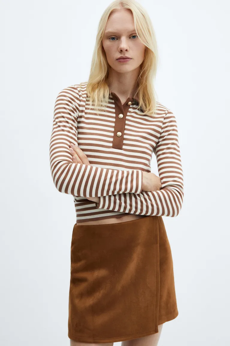 Polo cuello abotonado de Mango en Buzos y Sweaters para argentina
