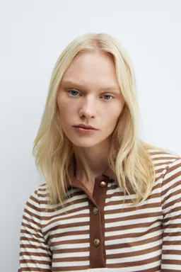Polo cuello abotonado de Mango en Buzos y Sweaters para argentina