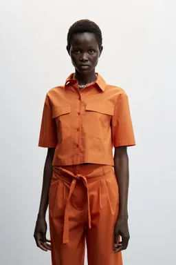 Pantalón culotte con pinzas de Mango en Pantalones para argentina