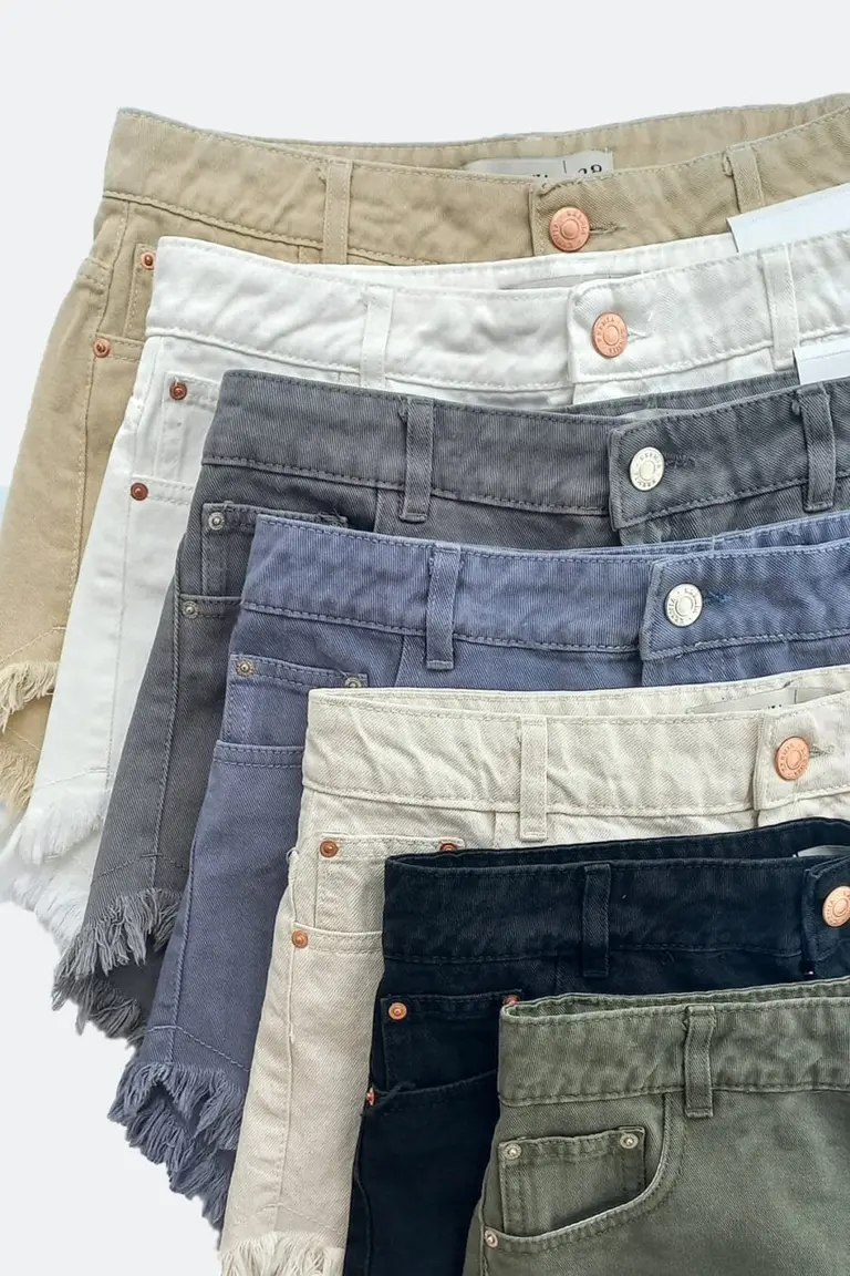 Shorts Denim Con Flecos de Kremia en Shorts para argentina