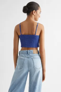 Top crop fluido de Mango Teen en Tops para argentina
