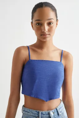 Top crop fluido de Mango Teen en Tops para argentina