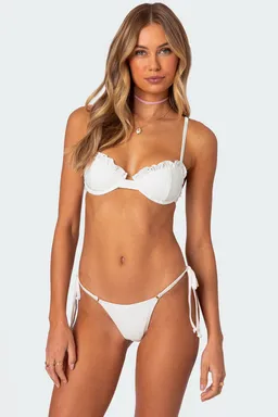 Top bikini con volados de Edikted en Swimwear y Beachwear para argentina
