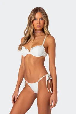 Top bikini con volados de Edikted en Swimwear y Beachwear para argentina