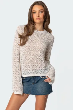 Sweater tejido abierto de Edikted en Buzos y Sweaters para argentina