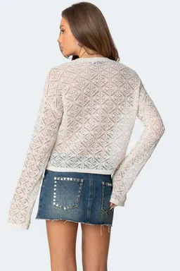 Sweater tejido abierto de Edikted en Buzos y Sweaters para argentina