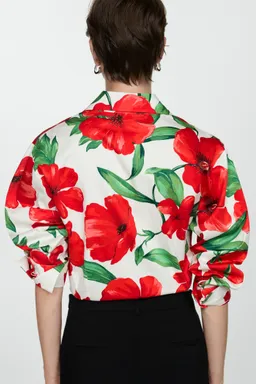 Camisa estampada lazo de Mango en Camisas para argentina