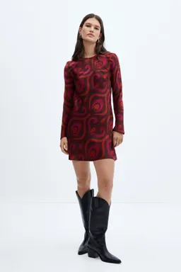 Vestido corto con estampado de Mango en Vestidos para argentina