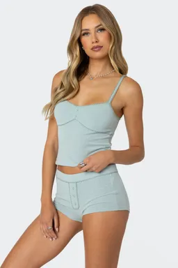 Musculosa maelle pointelle de Edikted en Tops para argentina