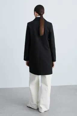Abrigo midi algodón botones de Mango en Chaquetas para argentina