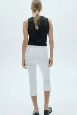 Jeans capri abertura lateral de Mango en Pantalones para argentina