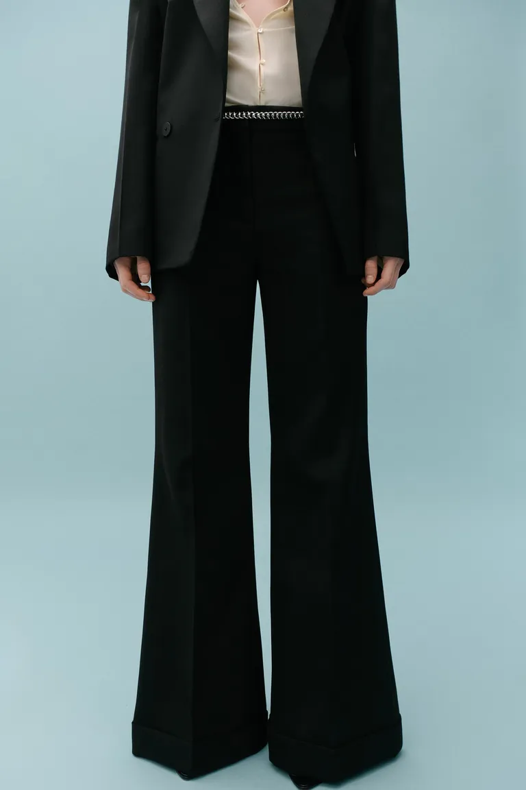 Pantalón traje mezcla lana de Mango en Pantalones para argentina
