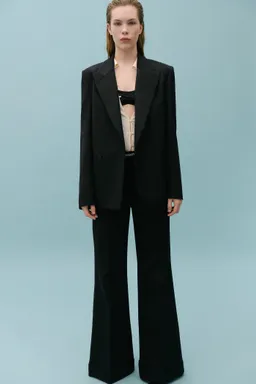 Pantalón traje mezcla lana de Mango en Pantalones para argentina